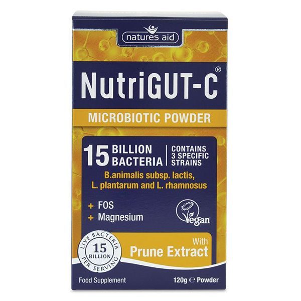 Natures Aid Nutrigut-C (15 Billion Bacteria) – (120g) Powder
