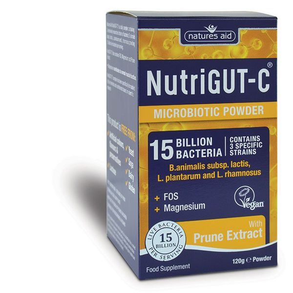 Natures Aid Nutrigut-C (15 Billion Bacteria) – (120g) Powder