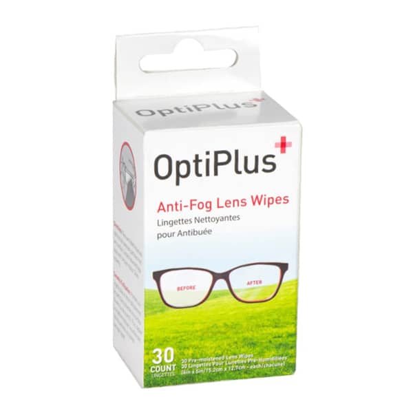 Optiplus Anti-Fog Lens Wipes (30 Pack)