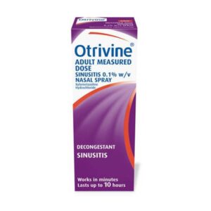 Otrivine Sinusitis Adult Measured Dose Nasal Spray 10ml