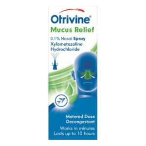 Otrivine Decongestant Mucus Relief Nasal Spray 10ml