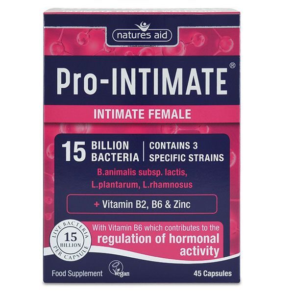 Natures Aid Pro Intimate Female (15 Billion Bacteria) – (45) Capsules