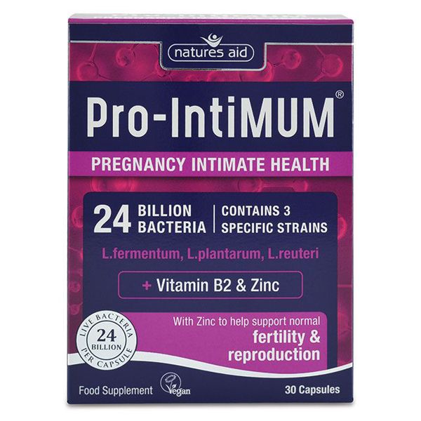 Natures Aid Pro IntiMUM Fertility (24 Billion Bacteria) – (30) Capsules