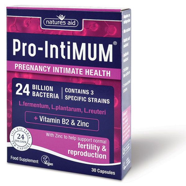 Natures Aid Pro IntiMUM Fertility (24 Billion Bacteria) – (30) Capsules