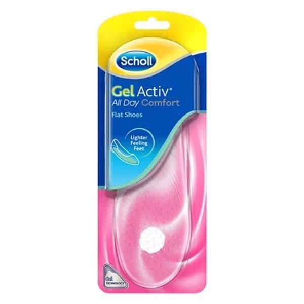 Scholl GelActiv Insoles for Flat Shoes
