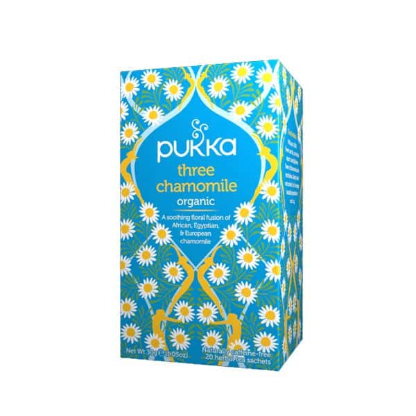 Pukka Three Chamomile Organic Tea – 20 Tea Bags