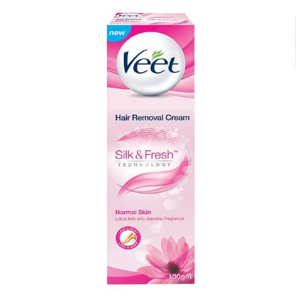 Veet Hair Removal Cream with Lotus Flower Extract (100ml) Pharmhealth  Pharmacy
