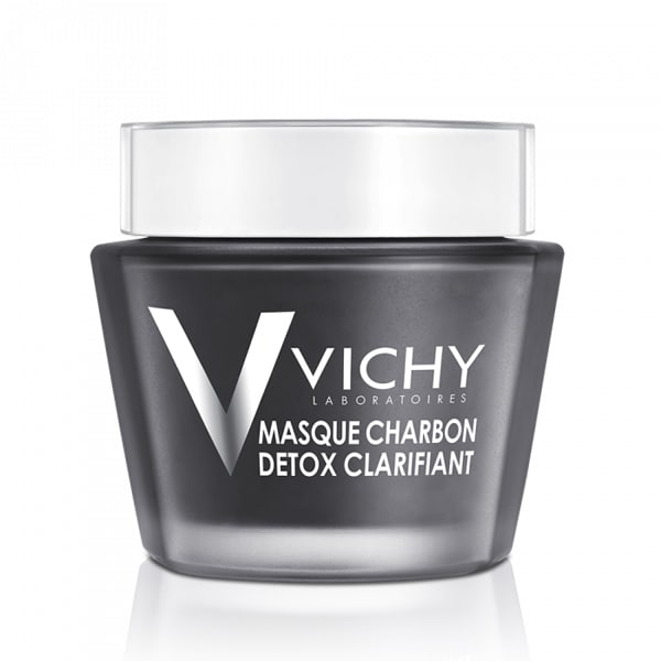 Vichy Detox Clarifying Charcoal Mask 75ml Black