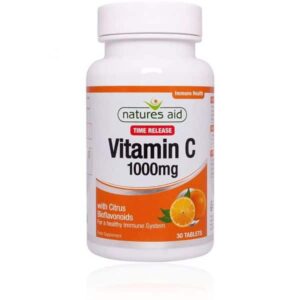 Natures Aid Vitamin C Time Release – (30) Tablets